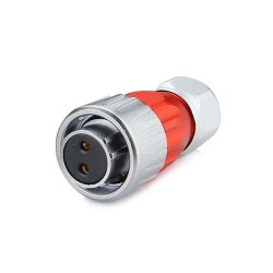 DH-20-J02PE-03-001 2-Pin Su Geçirmez Konnektör - Dişi