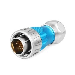 DH-24-C24PE-03-001 24-Pin Su Geçirmez Konnektör - Erkek