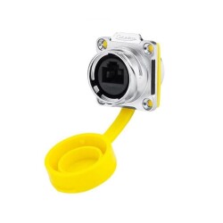 DH-24-J/RJ45/213/SX-43-401 Waterproof Ethernet Connector - Female