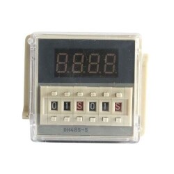DH48S-S 110V Zaman Ayarlı Röle Modülü - Çift Süreli