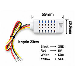 Digital I2C SHT30 Temperature and Humidity Sensor - 3