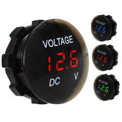 Digital Voltage Indicator 6-30V Red / A06