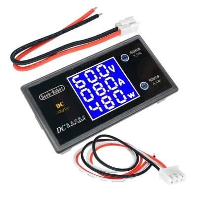 Dijital DC 0-100V 0-10A Voltmetre Ampermetre - 1