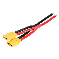 Double XT90 Female Parallel Converter Cable - 20cm