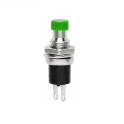 DS-110 7mm Push Button - Green