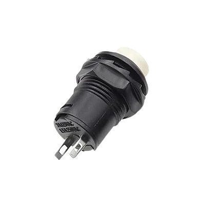 DS-428 12mm Anahtarlı Push Buton - Beyaz - 2