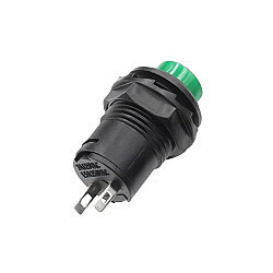 DS-428 12mm Anahtarlı Push Buton - Yeşil - 2