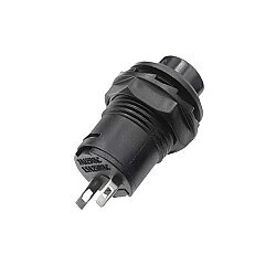 DS-428 12mm Switched Push Button - Black - 2