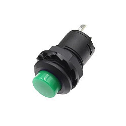 DS-428 12mm Switched Push Button - Green - 1