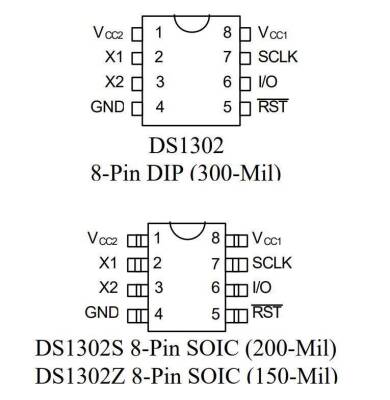 DS1302 SMD  Entegre - 2