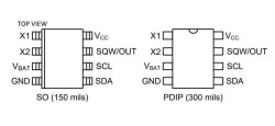 DS1307 DIP8 Integrated - 2