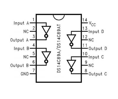 DS14C89 SMD Integrated - 2