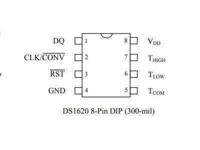 DS1620 DIP-8 Temperature Sensor IC - 2