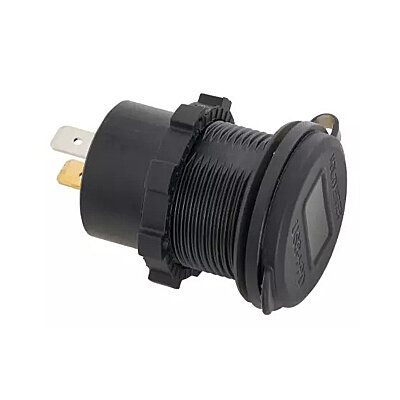 DS2013-P25 12-24V PD3.0 Type-C + 2X QC3.0 USB Şarj Soketi - Anahtarlı ve Voltmetreli - 2