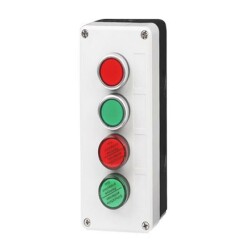 Dual Signal Lamp and Dual Push Button Box