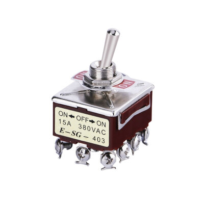 E-SG-403 ON-OFF-ON 12-Pin Toggle Switch - 1