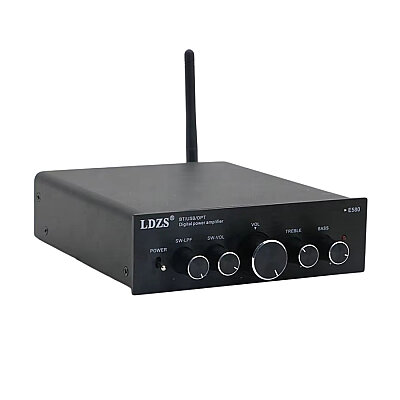 E580 BT 5.0 2x100W + 100W 2.1 Kanal Bluetooth Amfi Modülü - 1