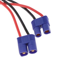 EC3 Female-Male Lipo Battery Charging Cable Set 15cm