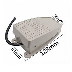 EKW-5A-B 1NO 5A Aluminum Pedal Switch - 3