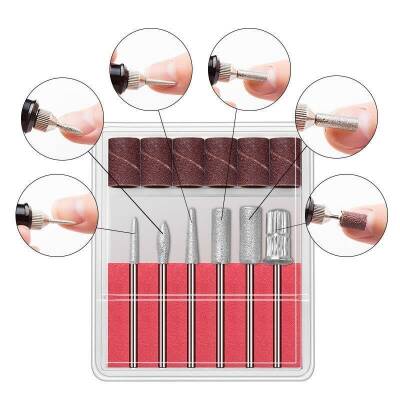 Electric 12V Nail File Set Manicure Pedicure - 4