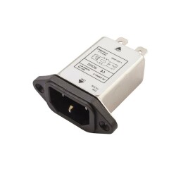 EMI Filter 6A Male Power Socket