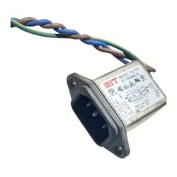 EMI Filtre 6A Erkek Power Soketi - IF-N06AEW