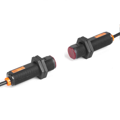 EN18P-D1E1000PA 1000cm PNP NO Karşılıklı Fotoelektrik Sensör - 1