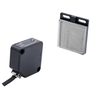 EN50-US500JC 5-500cm NO+NC Reflector Reflection Photoelectric Sensor - 3