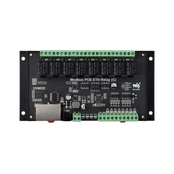 Endüstriyel 8 Kanallı Modbus RTU Ethernet Röle Modülü (C) - PoE Ethernet Port - 4