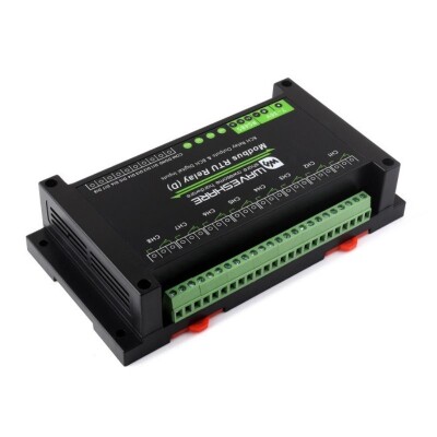 Endüstriyel 8 Kanallı Modbus RTU Röle Modülü (D) - Dijital Giriş ve RS485 Arayüzü - 3