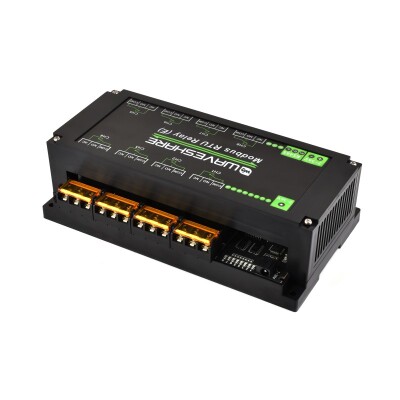 Endüstriyel 8 Kanallı Modbus RTU Ethernet Röle Modülü (E) -  RS485 Arayüzü - 1