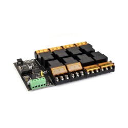 Endüstriyel 8 Kanallı Modbus RTU Ethernet Röle Modülü (E) -  RS485 Arayüzü - 5