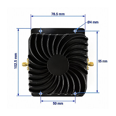 EP-AB003 8W 2.4GHz WiFi Signal Booster - 4
