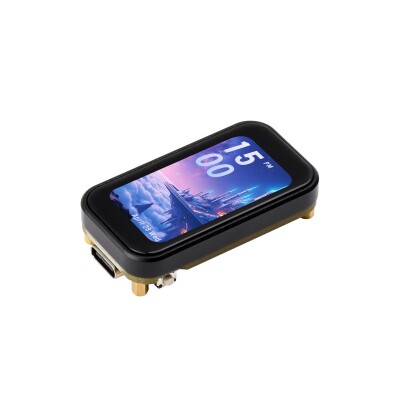 ESP32-C6 1.47 Inch 172x320 Kapasitif Dokunmatik Ekran Geliştirme Kartı - 1