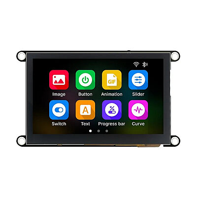 ESP32-S3 W5 4.3 Inch 480x270 Kapasitif Dokunmatik Ekran Geliştirme Kartı - 1