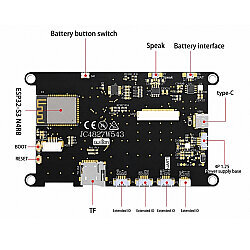 ESP32-S3 W5 4.3 Inch 480x270 Kapasitif Dokunmatik Ekran Geliştirme Kartı - 2
