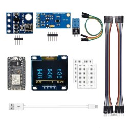 ESP8266 Weather Measurement Set - Disassembled Temperature Humidity and Pressure Meter