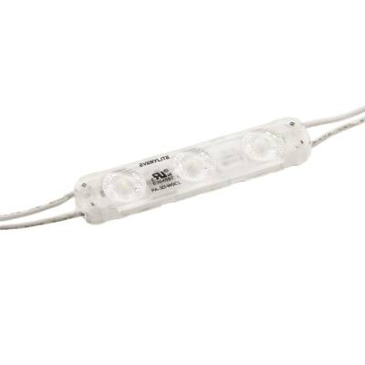 Everylite 3'lü Mercekli Modül Led Yapışkansız - Beyaz 12v - 1