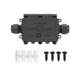 EW-M2068-2T 2-Yollu Su Geçirmez Kablo Bağlantı Kutusu