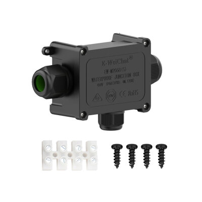 EW-M2068S-3T 3-Way Waterproof Cable Junction Box - 1