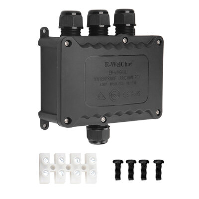 EW-M2068XL-4T 4-Yollu Su Geçirmez Kablo Bağlantı Kutusu - 1