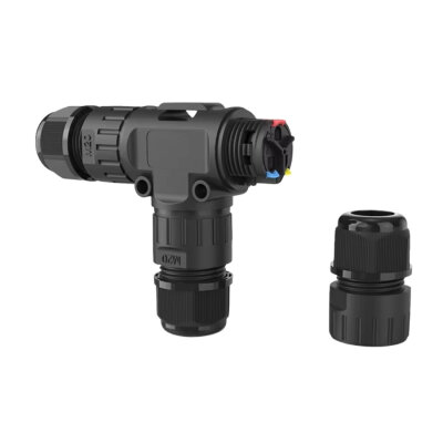 EW-P20T-3P T-Tip 3-Pin Su Geçirmez Konnektör - 1