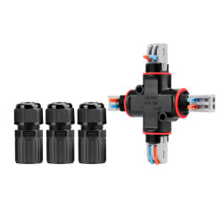 EW-P20X-2P X-Type 2-Pin Waterproof Connector