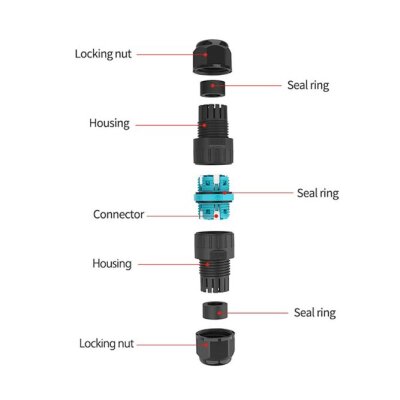 EW-P25-5P 5-Pin Su Geçirmez Konnektör - 3