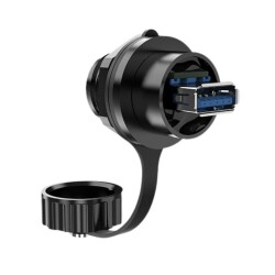 EW-USB3.0 Waterproof USB Connector - Female - 2
