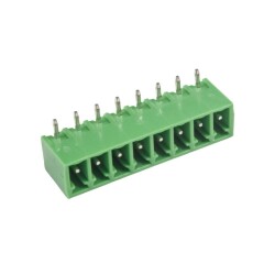 EX-2EDG 3.81mm 8 Pin 90 Derece Geçmeli Erkek Klemens - 1