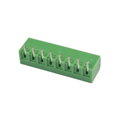 EX-2EDG 3.81mm 8 Pin 90 Derece Geçmeli Erkek Klemens - 2