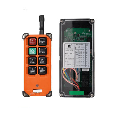 F21-E1B+ AC/DC 24V-440V Industrial Crane Wireless Remote Control Set - 1