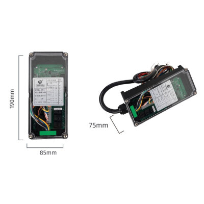 F21-E1B-JTK AC/DC 24V-440V Endüstriyel Vinç Kablosuz Uzaktan Kumanda Seti + Acil Stop - 3