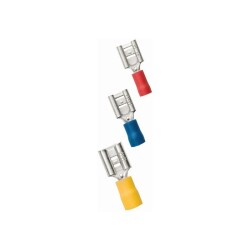 FDD 2-250 Mavi Dişi Faston İzoleli Kablo Ucu 10 Adet